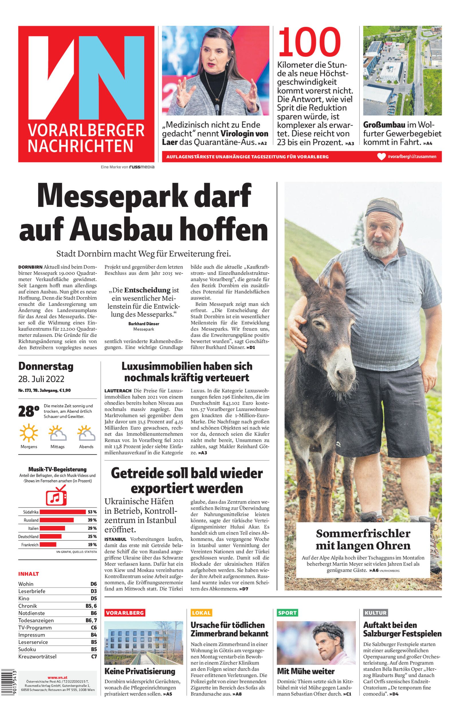 Vorarlberger Nachrichten | epaper.VN.AT