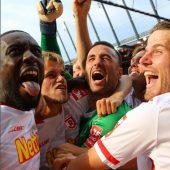 Stojanovic mit Trinkflaschentrick