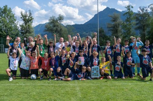 Den Landesmeistertitel konnte sich das Team der Mittelschule Altach sichern. privat