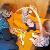 Familie im Zentrum