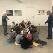 Volksschüler besuchten Ausstellung im Kunstforum