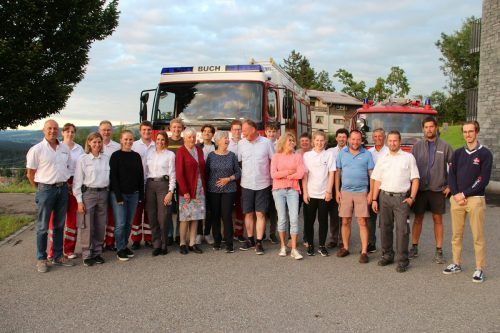 Die Bucher Rot-Kreuz-Familie gab sich ein Stelldichein nach einer herausfordernden Zeit. mst/2