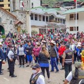 Hunderte Touristen gehen am Machu Picchu auf die Barrikaden