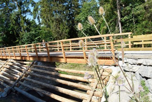 Die Rad- und Fußwegverbindung zwischen Rankweil und Zwischenwasser wurde rundumerneuert. MG