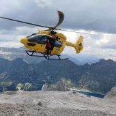Dolomiten: Suche nach Vermissten durch Gewitter erschwert