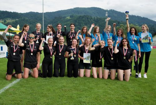Die Top-2-Teams in der Oberstufe Mädchen.