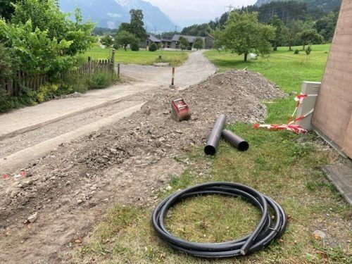 Die Wasser- und Abwasserinfrastruktur wird laufend erneuert und erweitert. EM