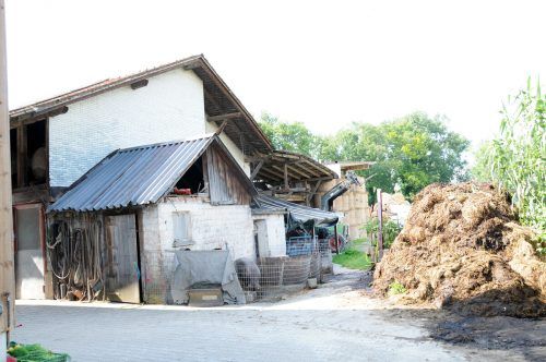 Dieser alte Wirtschaftstrakt wird durch einen Neubau ersetzt. AJK
