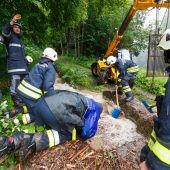 Gewitter und Starkregen machten Feuerwehren zu schaffen