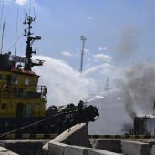 Russland gibt Angriff auf Hafen von Odessa zu