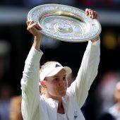 Wimbledon-Siegerin und die Russland-Frage