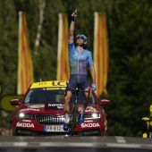 Kanadier Houle holte Tour-Etappe, Vingegaard souverän