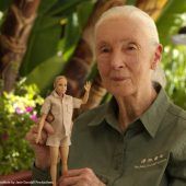 Primatenforscherin Jane Goodall gibt es jetzt als Barbiepuppe
