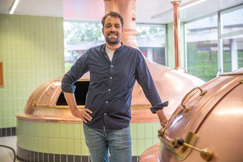 Kämpft für Biervielfalt und Handwerk. Egger-Chef Lukas Dorner. VN/Sams