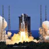 Reste von chinesischer Rakete nahe Philippinen ins Meer gestürzt