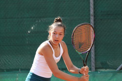Mia Liepert steht beim Turnier ihres Heimatvereins im Halbfinale. Lukas Ammann