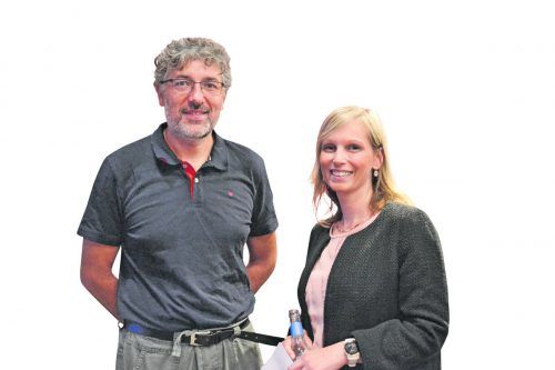 Michael Kasper und Marina Hilber hielten den Vortrag. BI