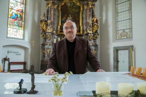 Roland Trentinaglia, (noch 14 Tage) Pfarrer in Hörbranz, Hohenweiler und Möggers.