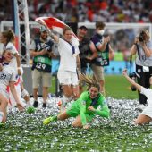 Englands Fußballerinnen krönen Traumreise