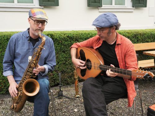 Thomas Schiretz und Sabine Lässer besuchten den Skulpturenpark in der Villa Falkenhorst.