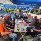 PVÖ-Motorradfahrer auf Tour ins Tannheimer Tal