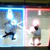 Interaktive Kletterwand am Lustenauer Kirchplatz