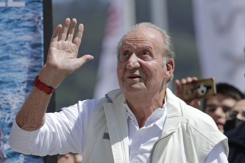 Waffen sind in der Familie von Juan Carlos ein heikles Thema.  AP