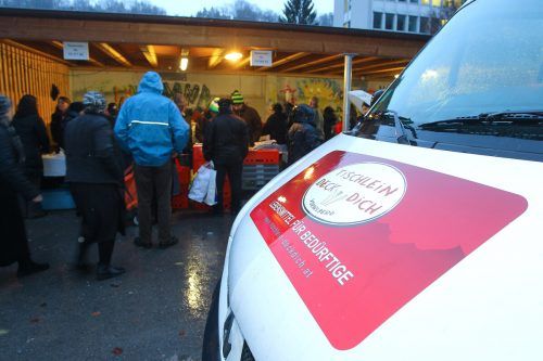 Armut greift um sich: Das spürt auch "Tischlein deck dich". VN/Hofmeister