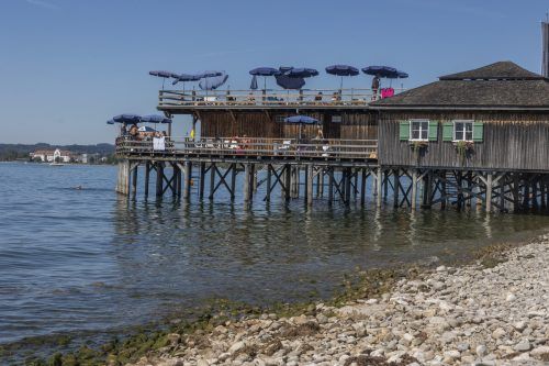 Auch der Bodensee glänzt grundsätzlich an allen Badestellen mit ausgezeichneter Wassergüte.  VN/Paulitsch