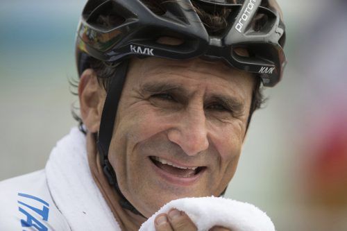 Aus dem Feuer gerrettet: Ex-Formel-1-Pilot Alessandro Zanardi. ap