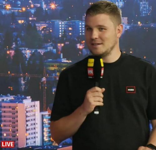 Austrias Sportdirektor Alexander Schneider stand Gerold Riedmann Frage und Antwort.