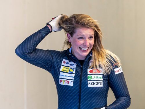 Bei den Olympischen Spielen in Peking landete Katrin Beierl als Pilotin im Zweierbob noch auf Rang 16. gepa
