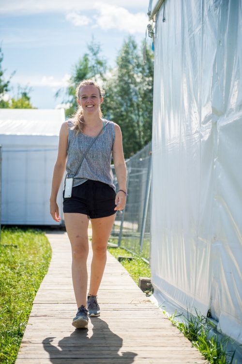 Belinda Alge ist aktives Mitglied des Szene-Vereins.