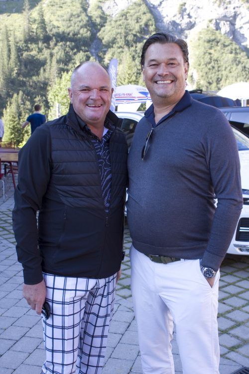 BM Wolfgang Mähr und Immo-Spezialist Mario Kmenta hatten ihren Spaß.