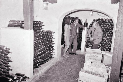 Bregenz, Weinstube Ilge, 1968