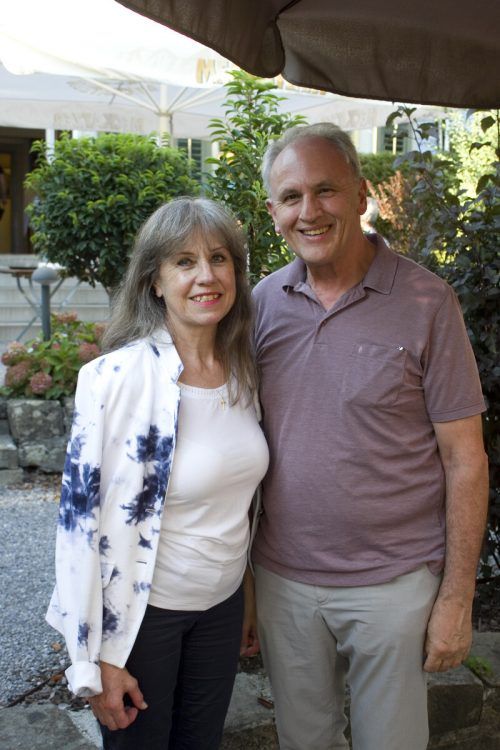 Brigitte Denifl und Wolfram Baldauf (Vlbg. Blasmusikverband).