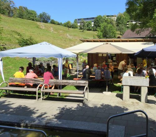 Das traditionelle Kneippfest samt Kräuterweihe wurde bei der Wassertrete in St. Arbogast gefeiert. Kneipp Götzis