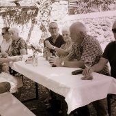 Grillhock beim Schlössle in Röthis