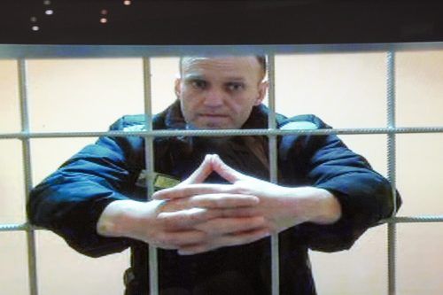 Der im Straflager inhaftierte Putin-Gegner Alexej Nawalny.  ap