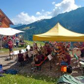 Musik erklang auf Frastanzer Hütten