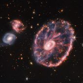 „James Webb“-Teleskop schickt Bild von kreisförmiger Galaxie
