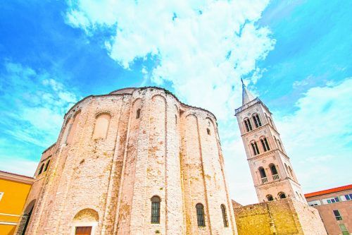 Die Kirche Sveti Donat besteht fast komplett aus Marmor. Shutterstock