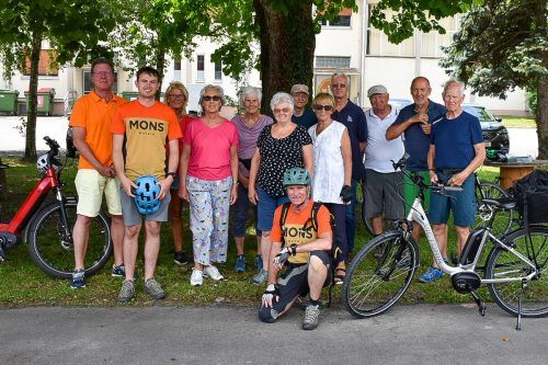 Die Teilnehmer des E-Bike-Kurses. SB lochau
