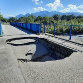 Radbrücke einen Monat gesperrt