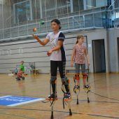 Manege frei für junge Zirkusartisten