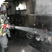 Explosion in der Garage