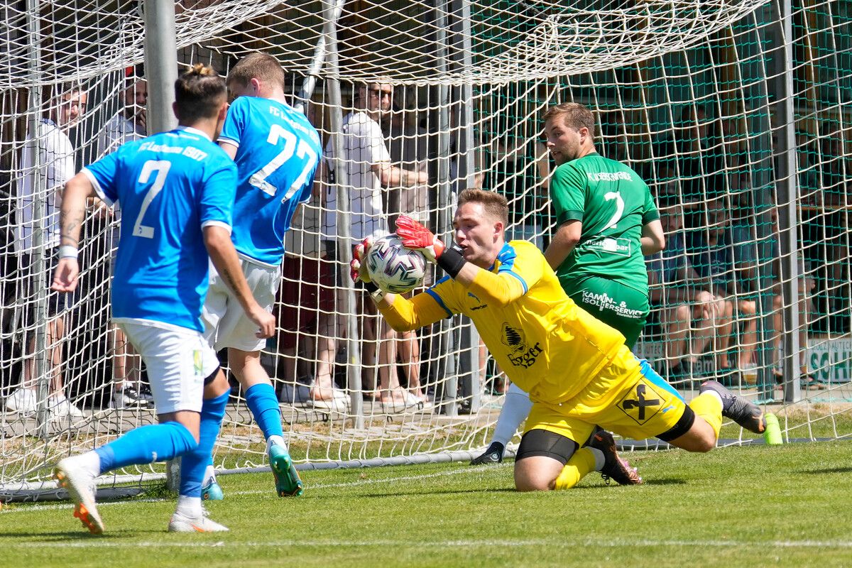 Beim FC Lustenau stellt sich Noah Küng als sicherer Rückhalt immer in den Dienst der Mannschaft.⇒VN STIPLOVSEK