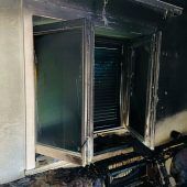 Feuer in Wohnung