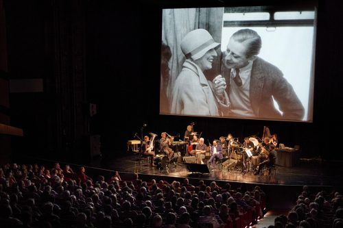 „Fräulein Else“ mit dem Stummfilm von Paul Czinner, der Musicbanda Franui und Maschek im Festspielhaus.  
