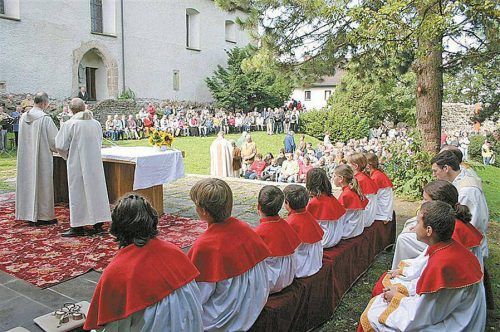 Gebhardsfest und Gottesdienst mit Bischof Benno Elbs.